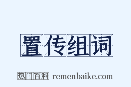 置传组词是什么意思的图片